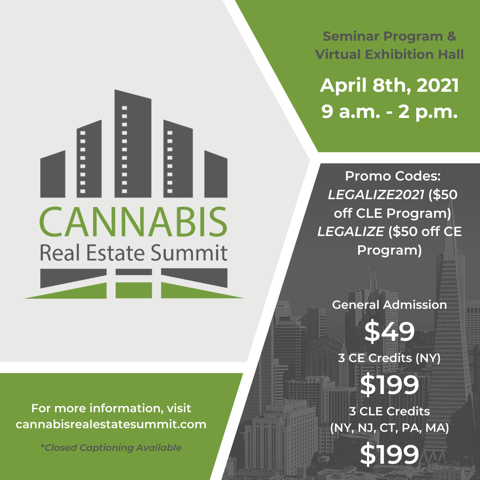 Cannabis Real Estate Summit Vicente Sederberg