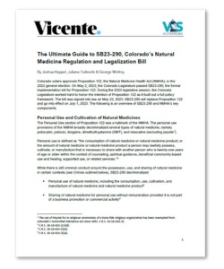 Ultimate Guide to SB23-290 Colorado Natural Medicine Legalization and Regulation Bill