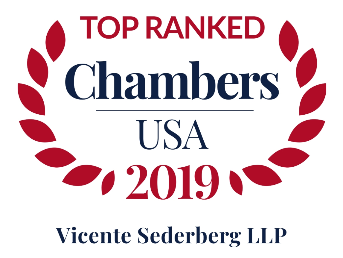 Vicente Sederberg LLP Chambers Band 1
